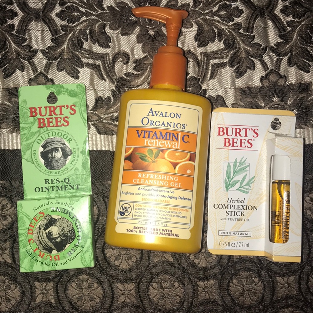 BURTS BEES & Avalon Organics
